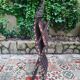 Antique folding oriental chair with mother-of-pearl inlays