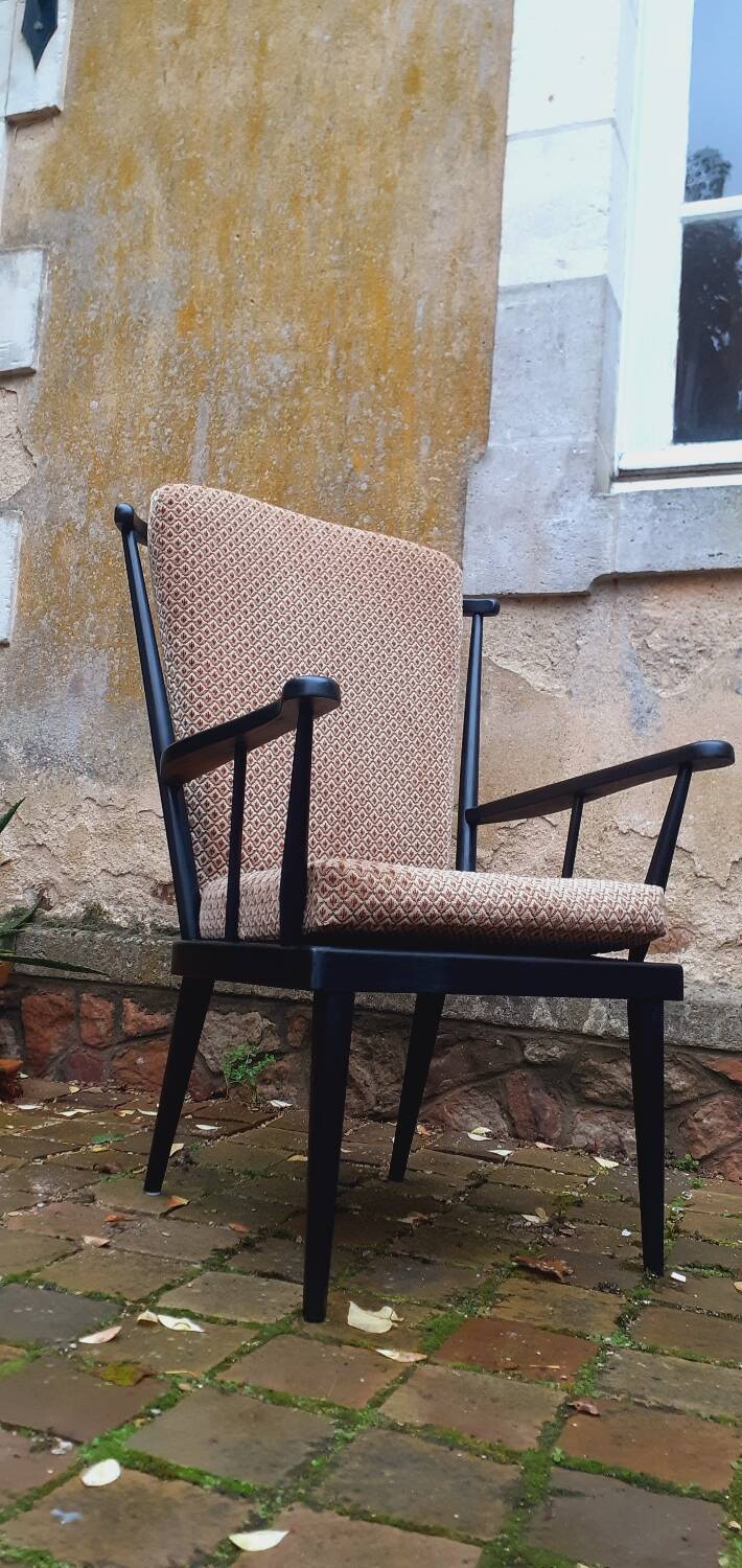 Pair of Baumann armchairs, 1960s