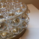 Amber glass bubbles ceiling lamp