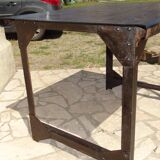 Riveted welder table