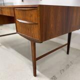 Bureau de direction vintage en palissandre danois