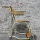 Fauteuil  vintage sur roues