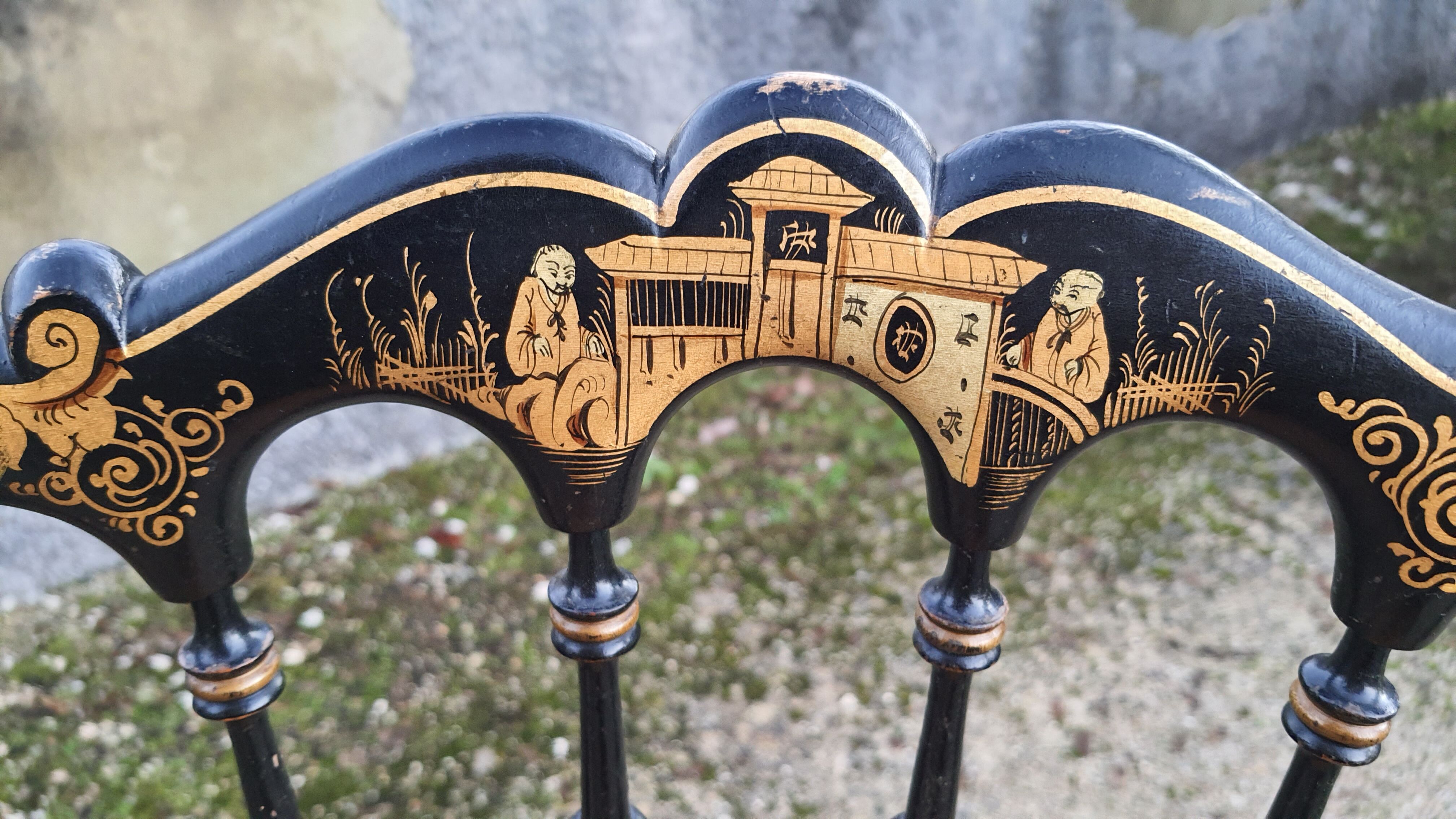 Pair of Napoleon III chairs