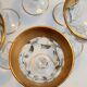 6 Moser Bohemian Crystal Liqueur Glasses