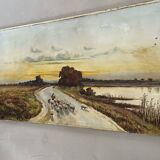 Old signed painting