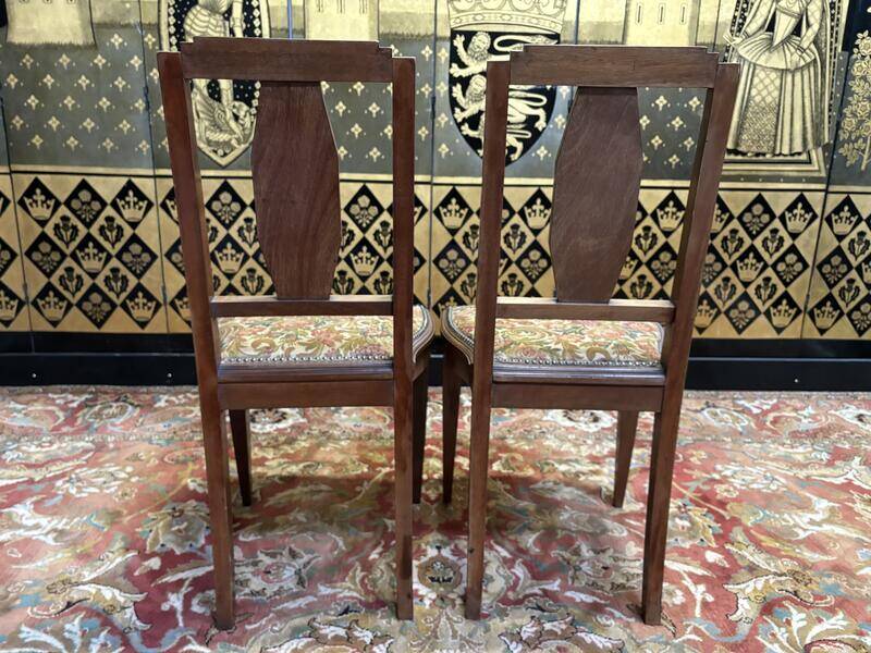 Pair of art deco chairs