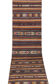 Turkish kilim runner with modern design, boho nomadic stair runner 80 x 512 cm