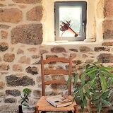 Chaise bois et paille