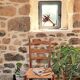 Wood and straw chair