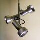3-spot aluminum ceiling light, 60s