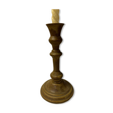 Stoneware candle holder