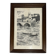 Engraving on vellum of the Maine and the Lower Chain Bridge