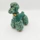 Lot of 2 royal poodles in 1960s spaghetti ceramic