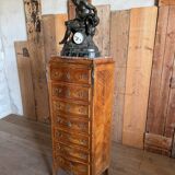 Louis XV style marquetry chest of drawers