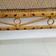 Vintage rattan headboard 160
