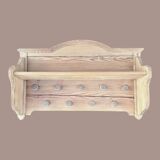 Large Art Deco cloakroom / wall coat rack