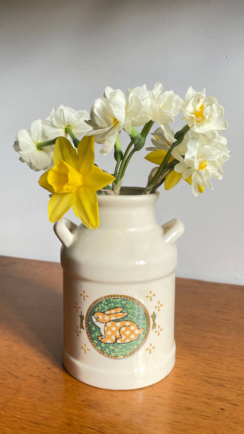 Vase lapin céramique taiwan vintage