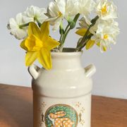 VASE Rabbit Ceramic TAIWAN Vintage