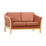 Danish leather sofa