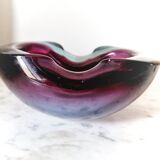 Ashtray empty pocket sommerso blue purple