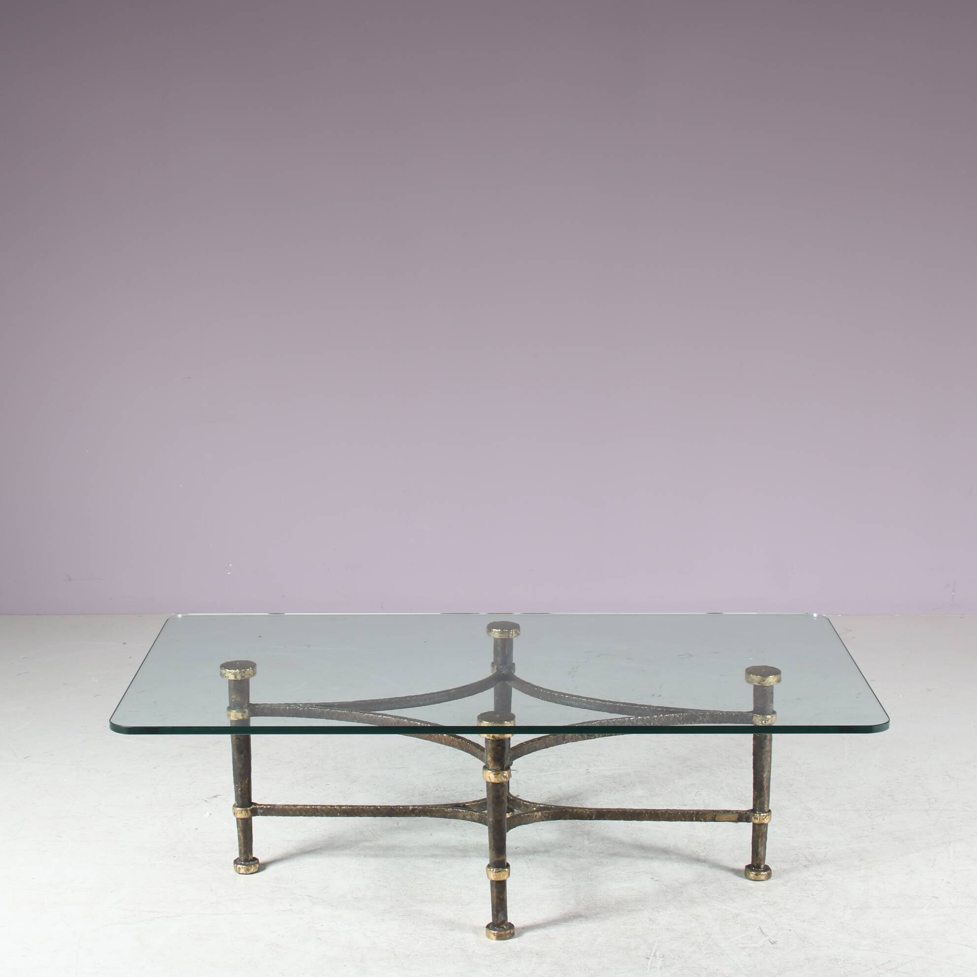 1990s Brutalist style coffee table from Italy