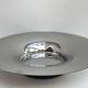 Erik Bagger Modernist Modernist Stainless Steel Table Center Bowl, Scandinavian Modernist Design Decor