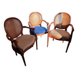 Suite de 3 chaises