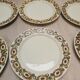 Dessert asiattes vintage set of 12 Royal Coppennagen "nucella"
