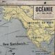 Old school map Vidal-Lablache 21, Mézières T15, 1900 Oceania