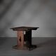 Antique workshop table - Savoyard folk art, circa 1900