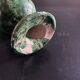 Small green Tamegroute vase
