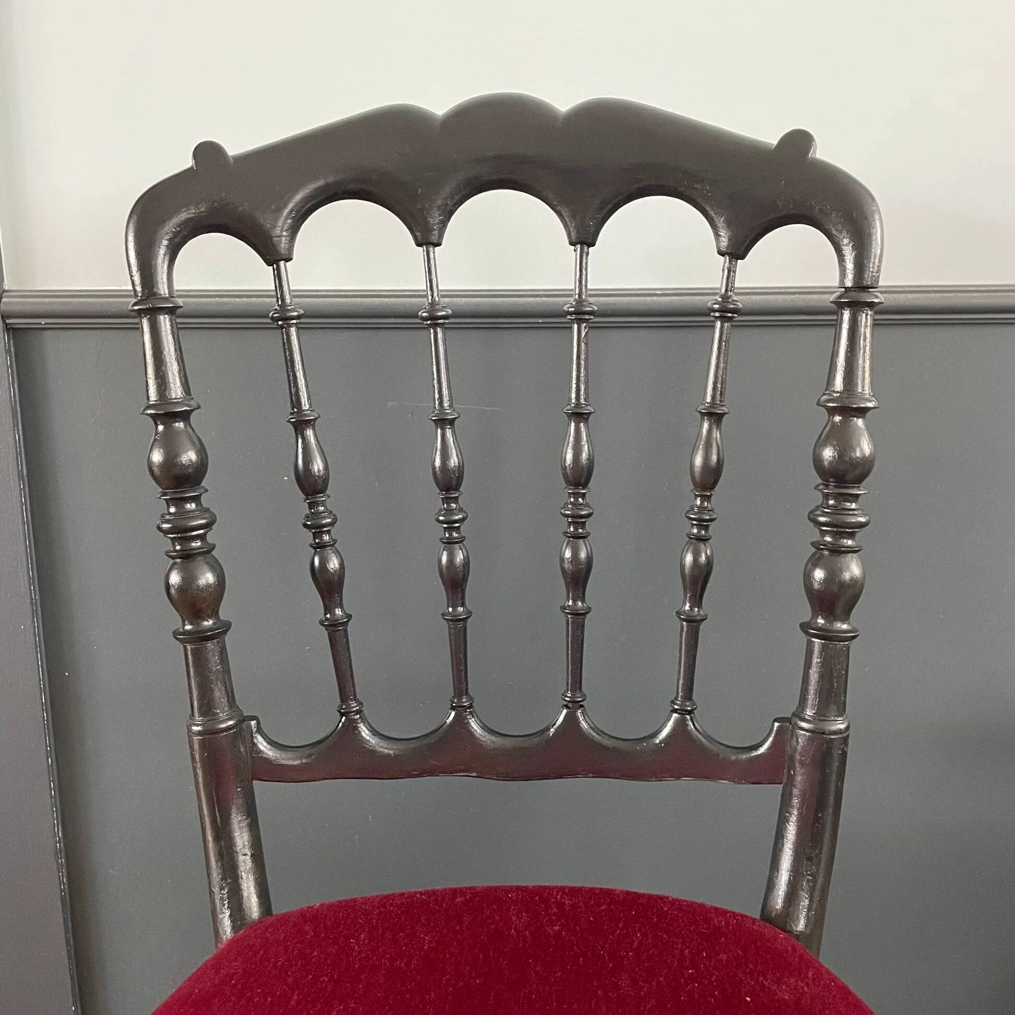 Chaise Napoléon III rénovée - Ref 1191