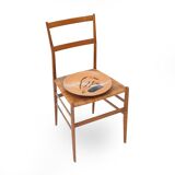 Kiwi Landscape Plate in Ceramic by Sergio Dangelo for Mazzotti Albisola, 1980s