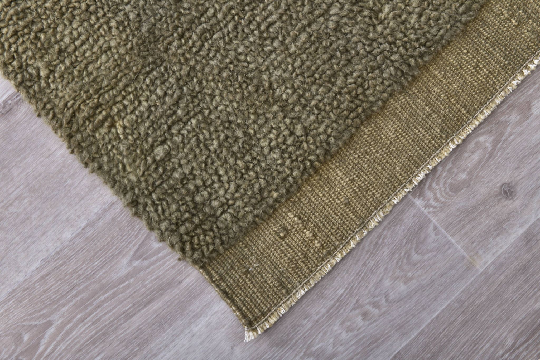 Tapis de couloir berbère marocain vert 66x298 cm SK 241297