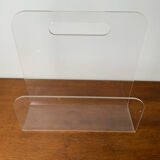 Plexiglass magazine rack