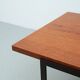 Table basse T-Angel en teck par Florence Knoll pour Knoll Inc. / Knoll International, années 1950.