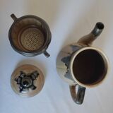 Glazed earth coffee maker