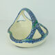 Majolika karlsruhe bowl ceramic basket art nouveau w.süs