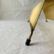 Vintage record holder in golden brass - for 40 vinyls