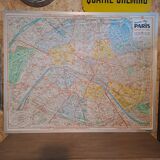 Paris metro map