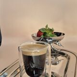 Plateau vintage cygnes – chic et pratique