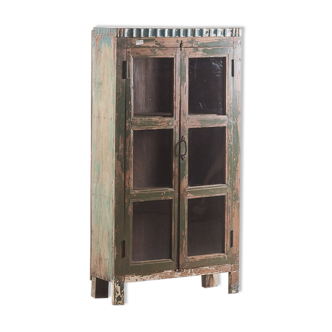 Armoire vintage vitrée