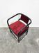 Fauteuil en velours des années 80