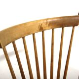 Set of 2 Scandinavian chairs "Lilla Åland", Carl Malmsten, Sweden, 1960