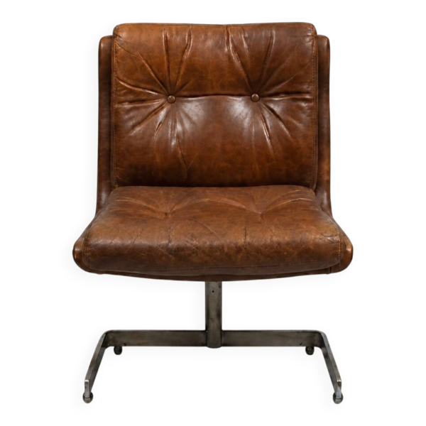 Chaise de bureau de Raphaël Raffel années 70