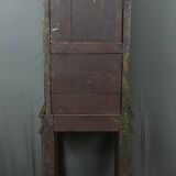 Rare small marquetry display cabinet, louis xvi style – mid 19th century