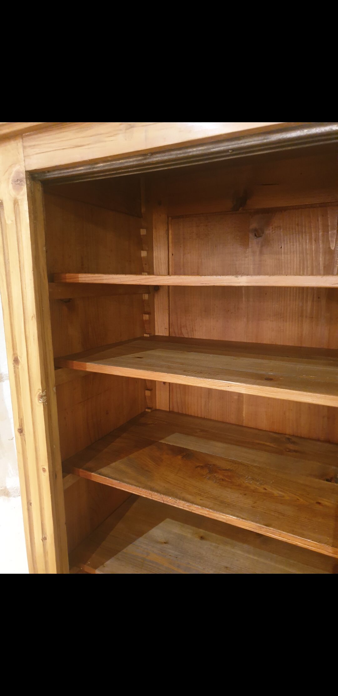 Old wardrobe sliding doors
