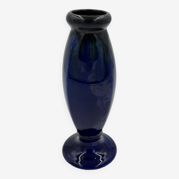 Flemish art nouveau stoneware vase
