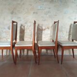Set of 5 chairs 60s