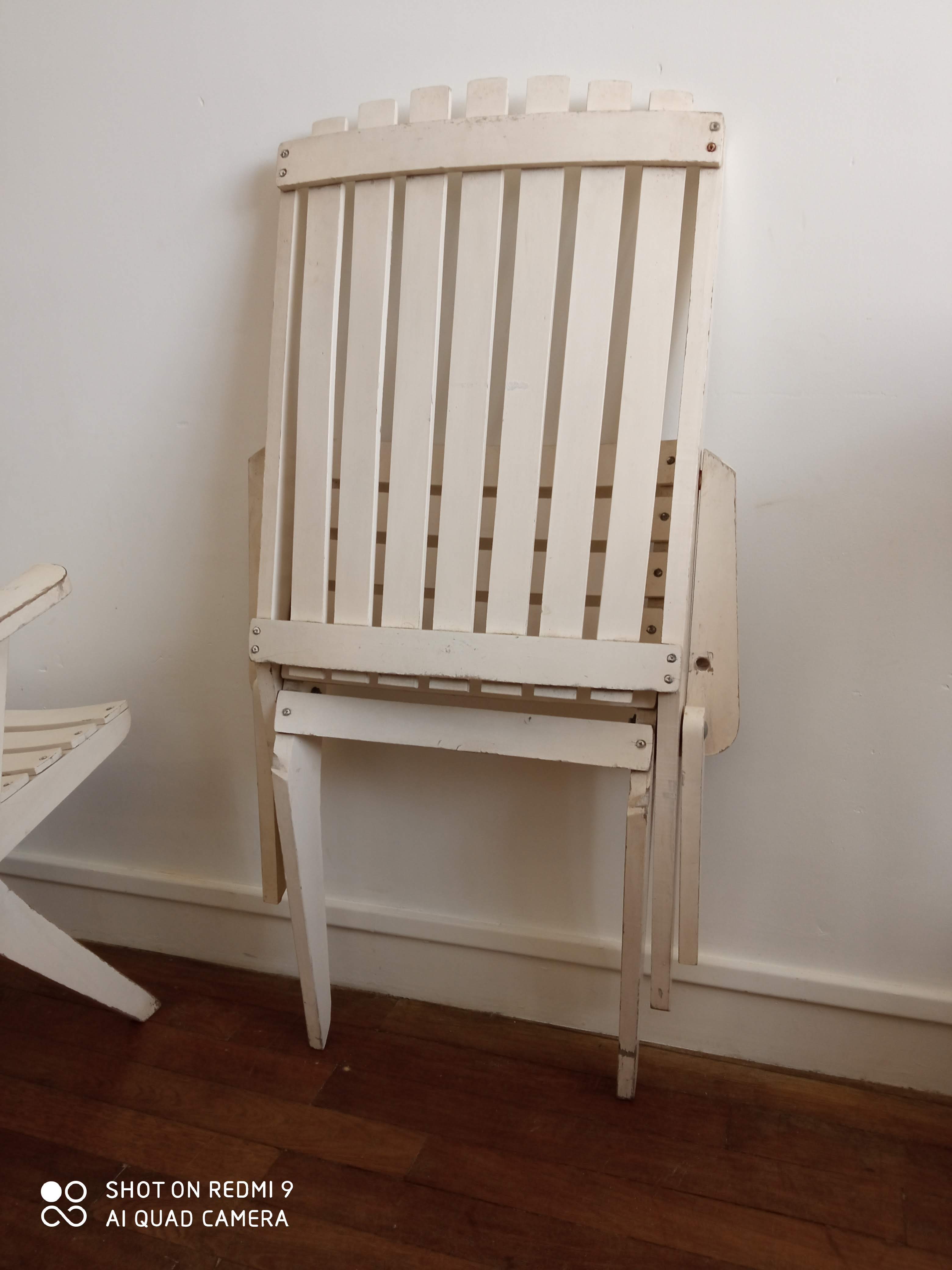 Paire de fauteuil de jardin années 59
